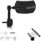 Mirror End Mount Left Universal Ø22(13>20) Lunar - Rizoma Compatible With Triumph