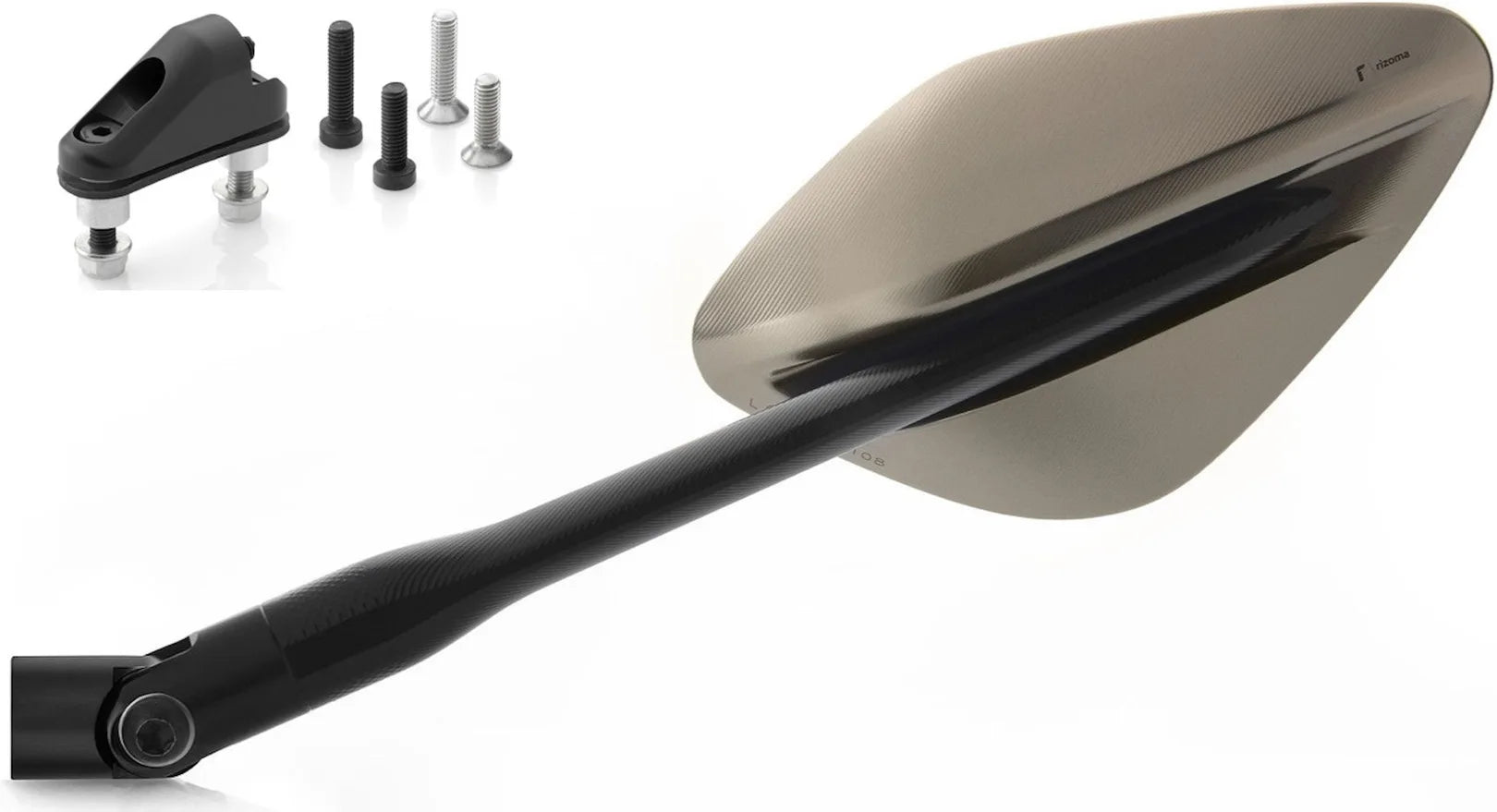 Spiegel Sport Mount Links Namic Sport - Rizoma Kompatibel Mit Suzuki Gsf 1250 Bandit S (2006-2011)