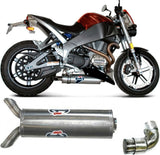 Auspuffendrohr Ohne Geräuschzulassung Edelstahl - Termignoni Kompatibel Mit Buell Xb 9 Sx