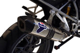Auspuffendstück Mit Geräuschzulassung Relevance Titan Carbon Cap - Termignoni Kompatibel Mit Bmw R 1200 Gs (2013-2016)