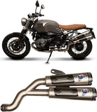 Doppelauspuffanlage Ohne Katalysator Mit Geräuschzulassung Conical Edelstahl Aluminium Cap - Termignoni Kompatibel Mit Bmw Ninety (2016-2020)