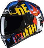 Integralhelm Für Motorrad Hjc C10 Advanced Polycarbonate Composite Mc23 Fop Grösse 04 Xxxs