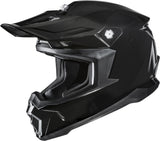 Off-Road Motorcycle Helmet Hjc C50 Advanced Polycarbonate Metal Black Size 10 Xl