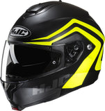 Flip-Up Motorcycle Helmet Hjc C91N Advanced Polycarbonate Composite Mc3Hsf Nepos Size 09 L