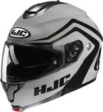 Flip-Up Motorcycle Helmet Hjc C91N Advanced Polycarbonate Composite Mc5 Nepos Size 09 L
