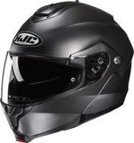 Klapphelm Für Motorrad Hjc C91N Advanced Polycarbonate Composite Titan Seidenmatt Grösse 11 Xxl