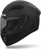 Integralhelm Für Motorrad Airoh Connor - Cn11 Thermoplastic Hrt Mattschwarz Color Grösse Xl