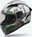 Integralhelm Für Motorrad Airoh Connor - Cnal17 Thermoplastic Hrt Gloss Alligator Grösse Xxl