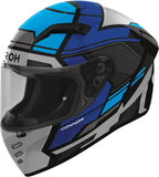 Integralhelm Für Motorrad Airoh Connor - Cne18 Thermoplastic Hrt Glanzblau Ego Grösse L