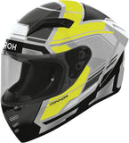 Integralhelm Für Motorrad Airoh Connor - Cne31 Thermoplastic Hrt Glanzgelb Ego Grösse Xs