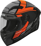 Integralhelm Für Motorrad Airoh Connor - Cne32 Thermoplastic Hrt Mattorange Ego Grösse Xl
