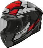 Integralhelm Für Motorrad Airoh Connor - Cne55 Thermoplastic Hrt Glanzrot Ego Grösse Xl