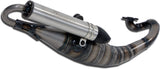 Complete Non-Catalytic Exhaust System With Sound Certification Rekord - Giannelli Compatible With Aprilia Sr 50 Ditech (2004)