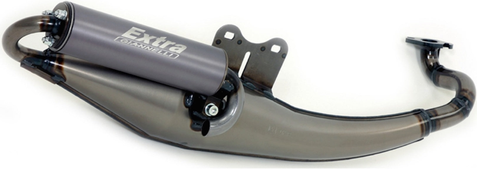 Complete Exhaust System Without Catalytic Converter And Without Sound Certification Extra V2 - Giannelli Compatible With Piaggio Zip (1993-2011)
