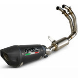 Complete Catalytic Exhaust System With Sound Certification Gp-Revo Black Titanium - Gpr Compatible With Aprilia Tuono 660 (2021-2024)