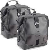 Satteltaschen Corium Schwarz 32 Lt Corium Nylon - Givi Kompatibel Mit Suzuki Gsx 8S (2023-2024)