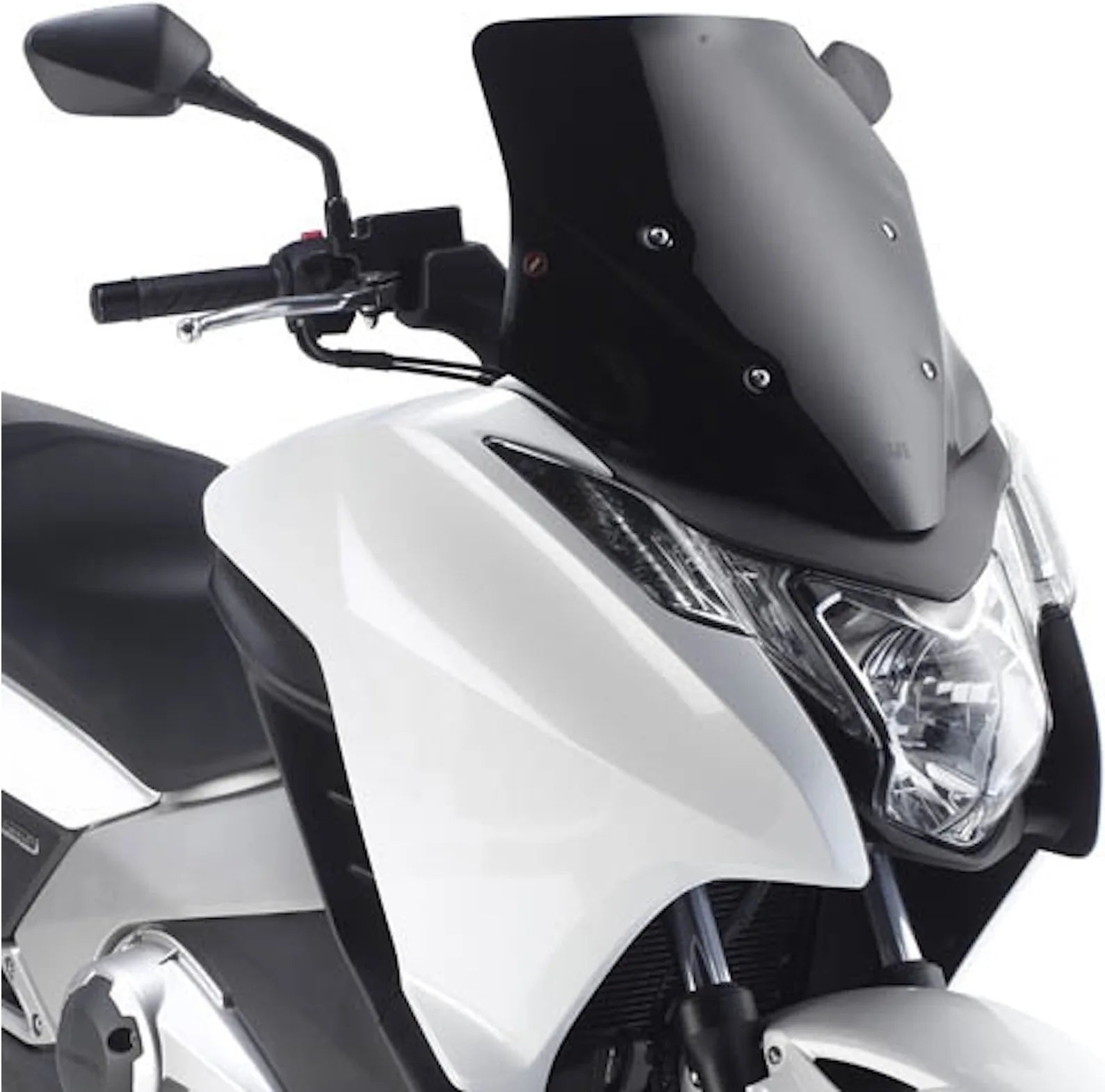 Windschild Schwarz - Givi Kompatibel Mit Honda Integra 700 (2012-2013)