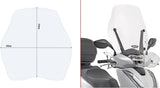 Windschild Transparent - Givi Kompatibel Mit Niu Uqi Gt (2021-2024)