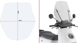 Windschild Transparent - Givi Kompatibel Mit Niu Mqi Gt (2021-2024)