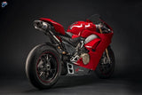 Komplette Auspuffanlage Ohne Geräuschzulassung 4 Uscite Full Titan Carbon Cap - Termignoni Kompatibel Mit Ducati Panigale V4 (2018-2021)