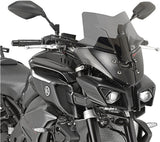 Smoked Low Sport Wind-Scree - Givi Compatible With Yamaha Mt-10 (2016-2021)