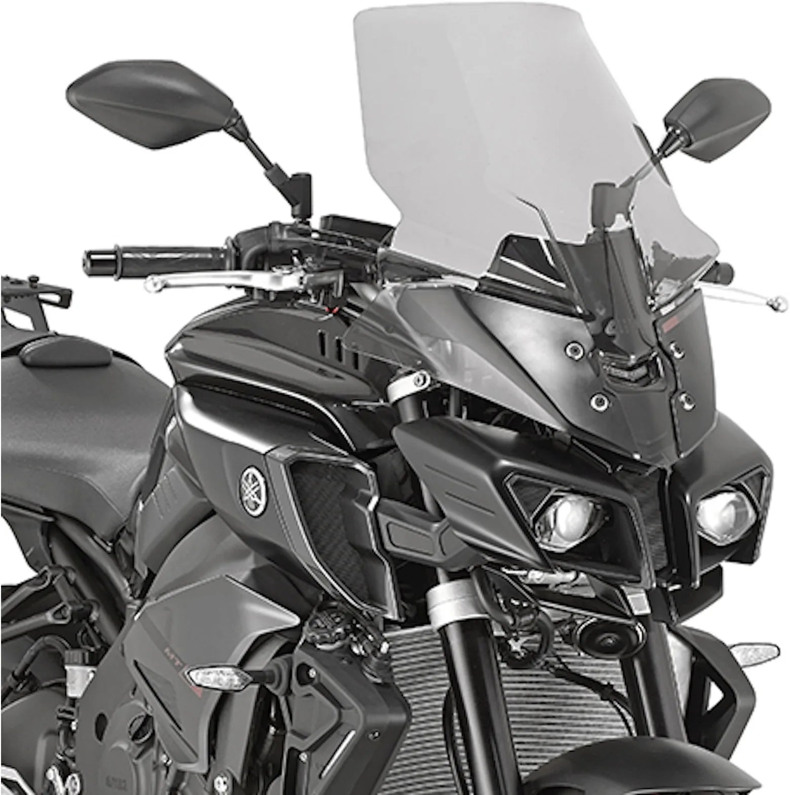 Windschild Getönt - Givi Kompatibel Mit Yamaha Mt-10 (2016-2021)