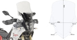 Transparent Wind-Screen - Givi Compatible With Yamaha Ténéré 700 (2021-2024)