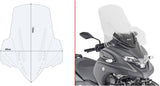 Transparent Wind-Screen - Givi Compatible With Yamaha Tricity 300 (2020-2024)