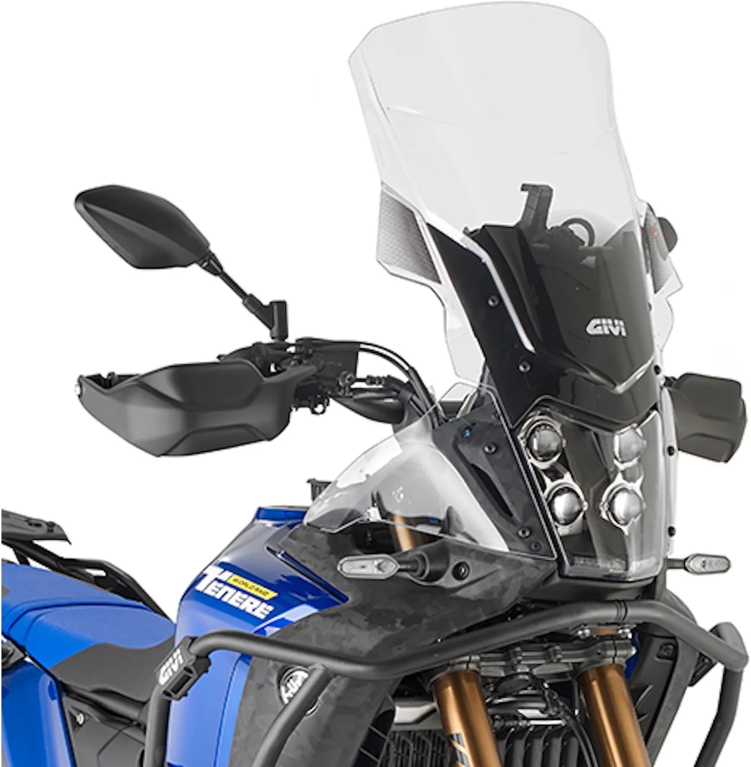 Windschild Transparent - Givi Kompatibel Mit Yamaha Ténéré 700 World Raid (2022-2024)