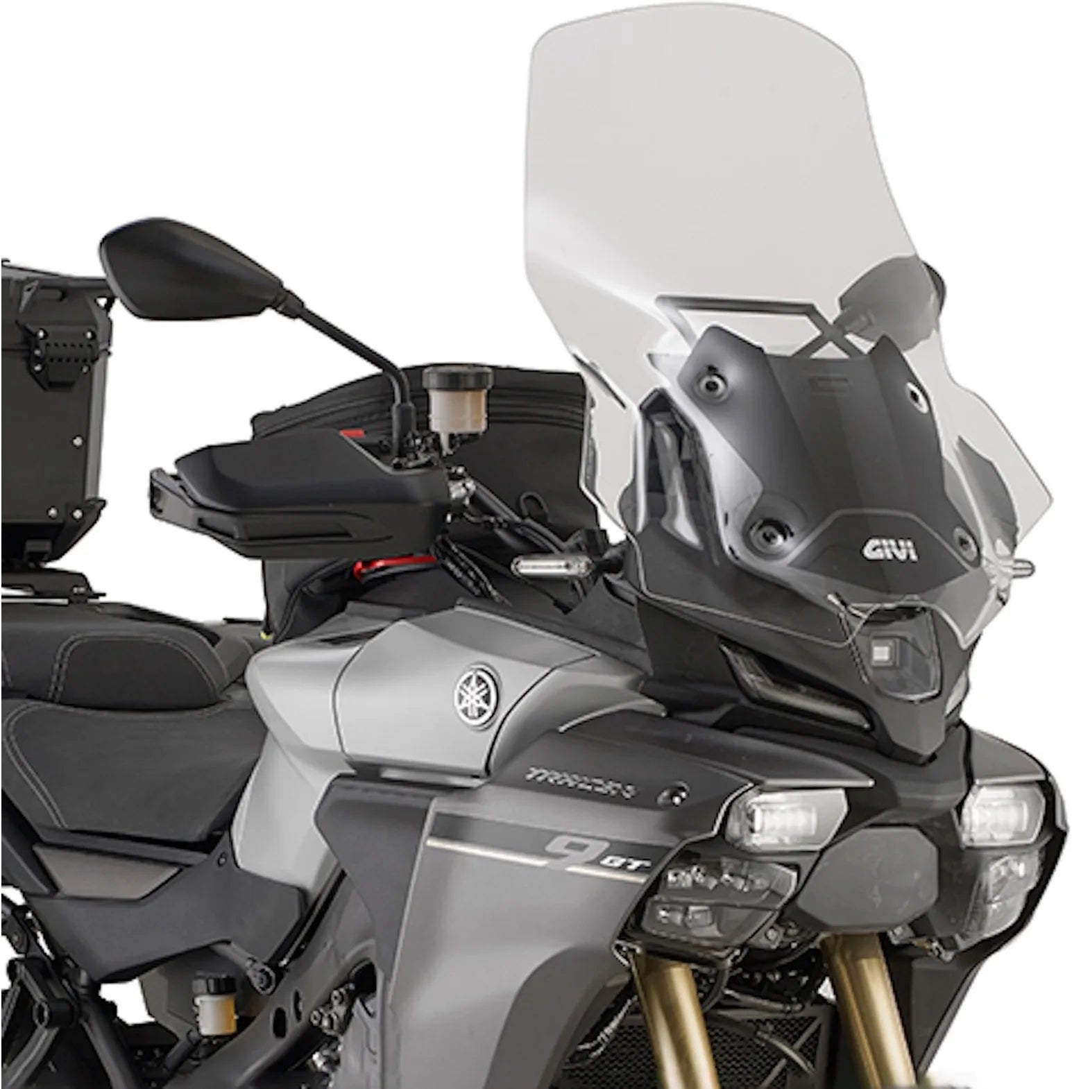 Windschild Transparent - Givi Kompatibel Mit Yamaha Tracer 9 - Gt - Gt+ (2025)