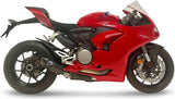 Auspuffendrohr Ohne Geräuschzulassung Titan Carbon Cap - Termignoni Kompatibel Mit Ducati Streetfighter V2 (2021-2023)
