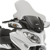 Windschild Transparent - Givi Kompatibel Mit Suzuki An 650 Burgman (2013-2020)