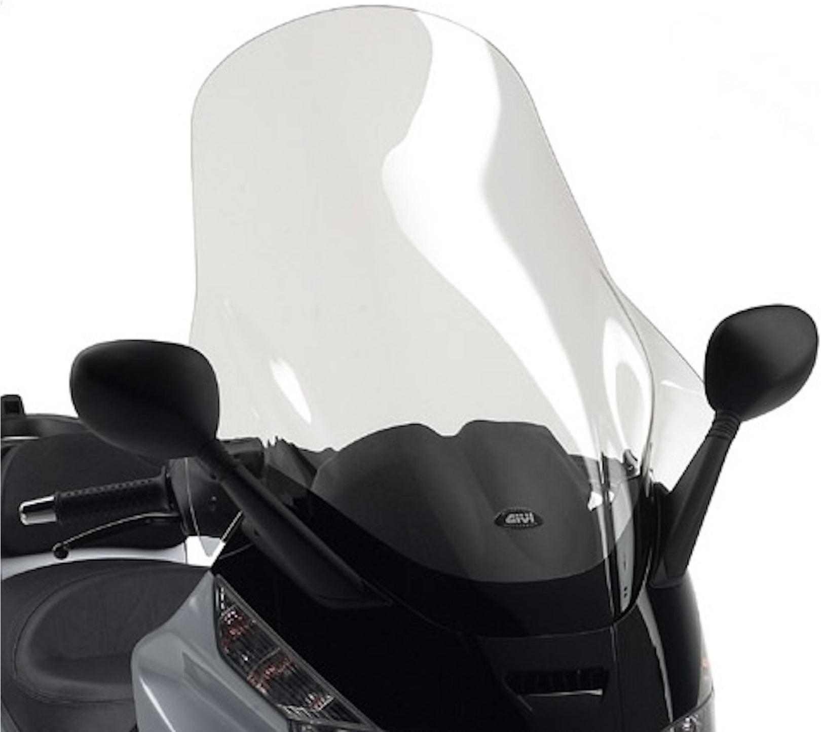 Transparent Wind-Screen - Givi Compatible With Piaggio X-Evo 400 (2007-2011)