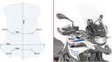 Windschild Transparent - Givi Kompatibel Mit Bmw F 750 Gs (2021-2023)