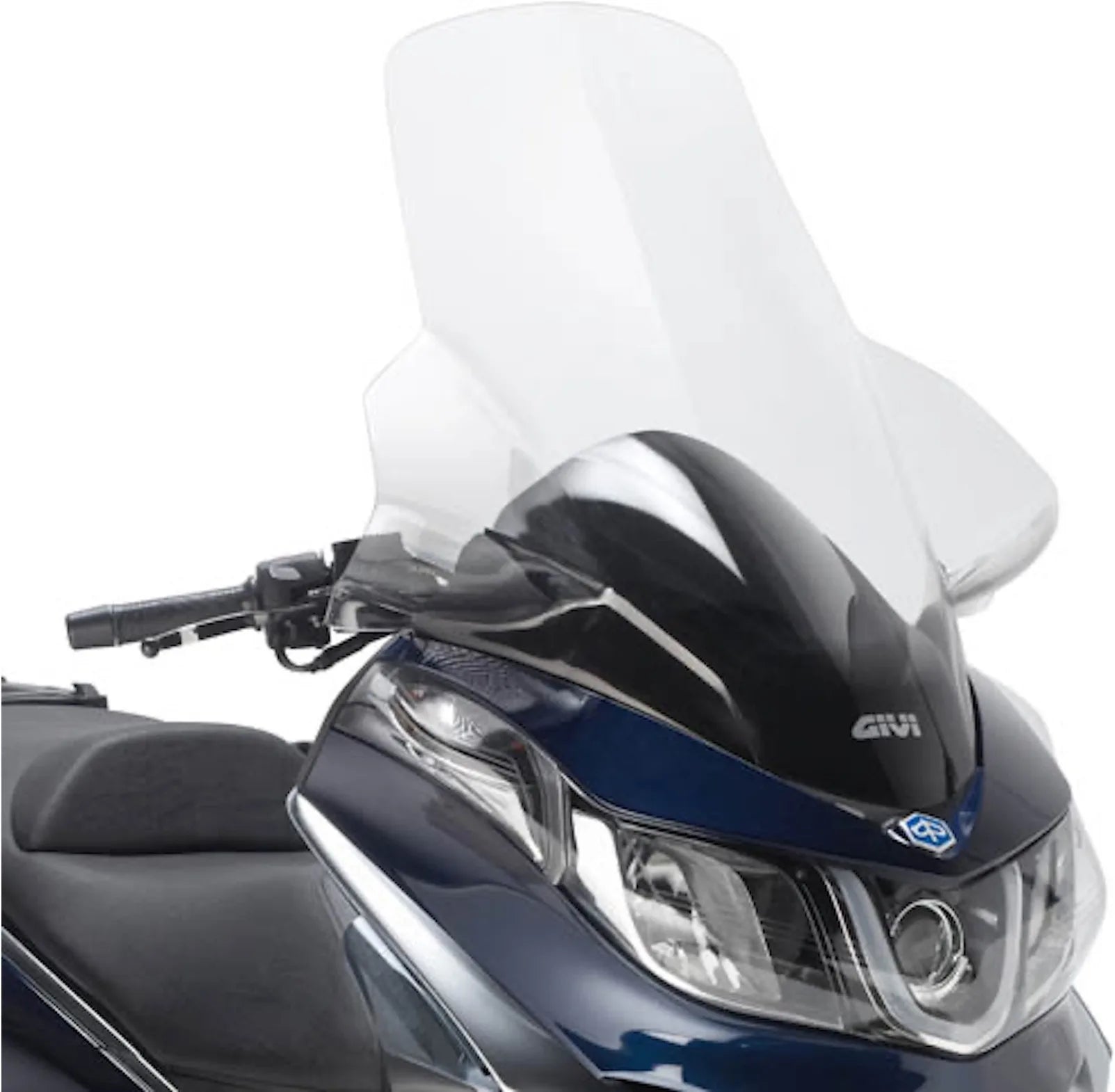 Windschild Transparent - Givi Kompatibel Mit Piaggio X10 500 (2012-2016)