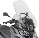 Windschild Transparent - Givi Kompatibel Mit Piaggio Mp3 400 Sport Hpe (2022-2024)