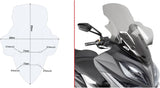 Windschild Transparent - Givi Kompatibel Mit Kymco Xciting 400 I S Tcs (2018-2024)