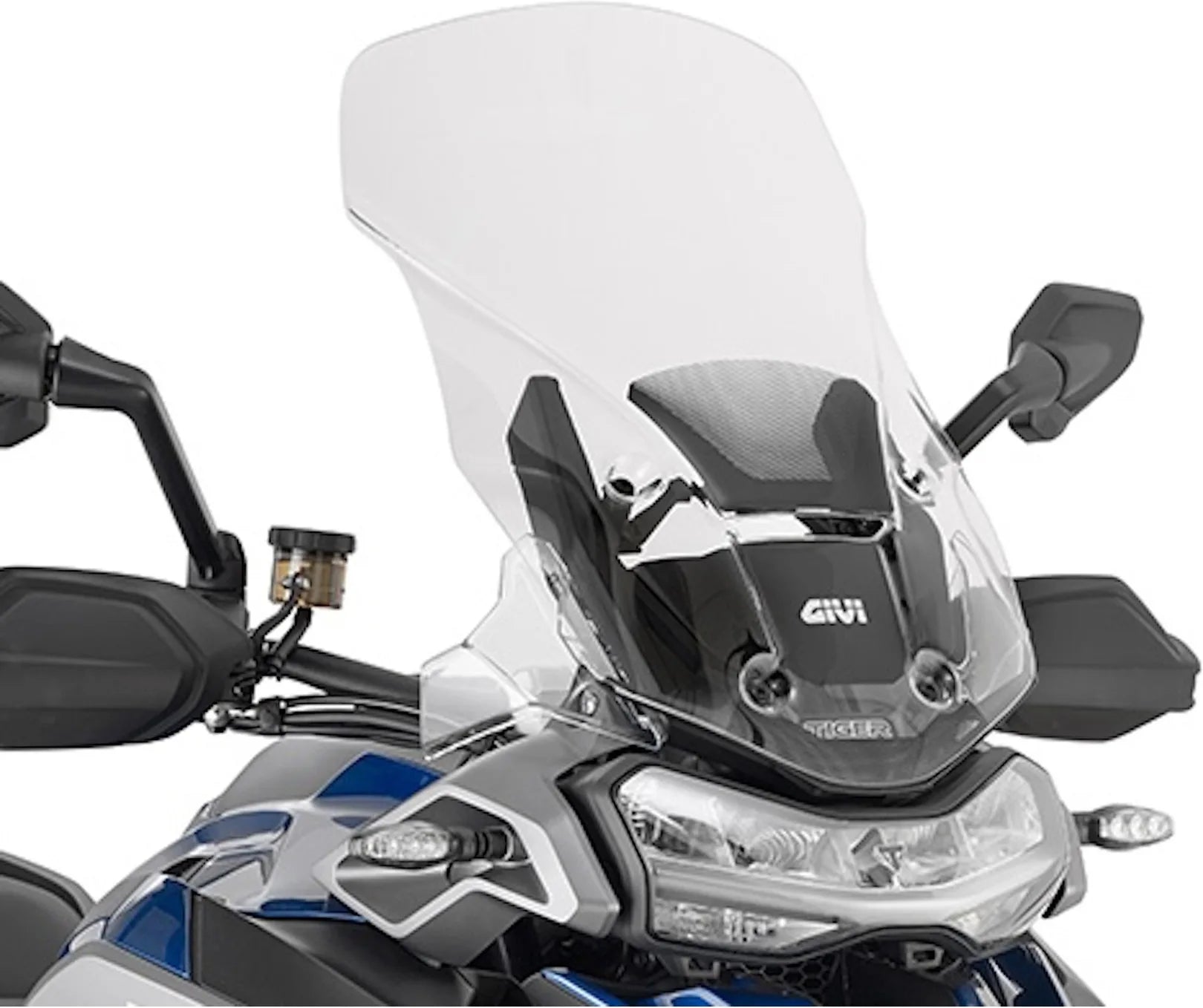Windschild Transparent - Givi Kompatibel Mit Triumph Tiger 1200 Gt Explorer (2022-2024)