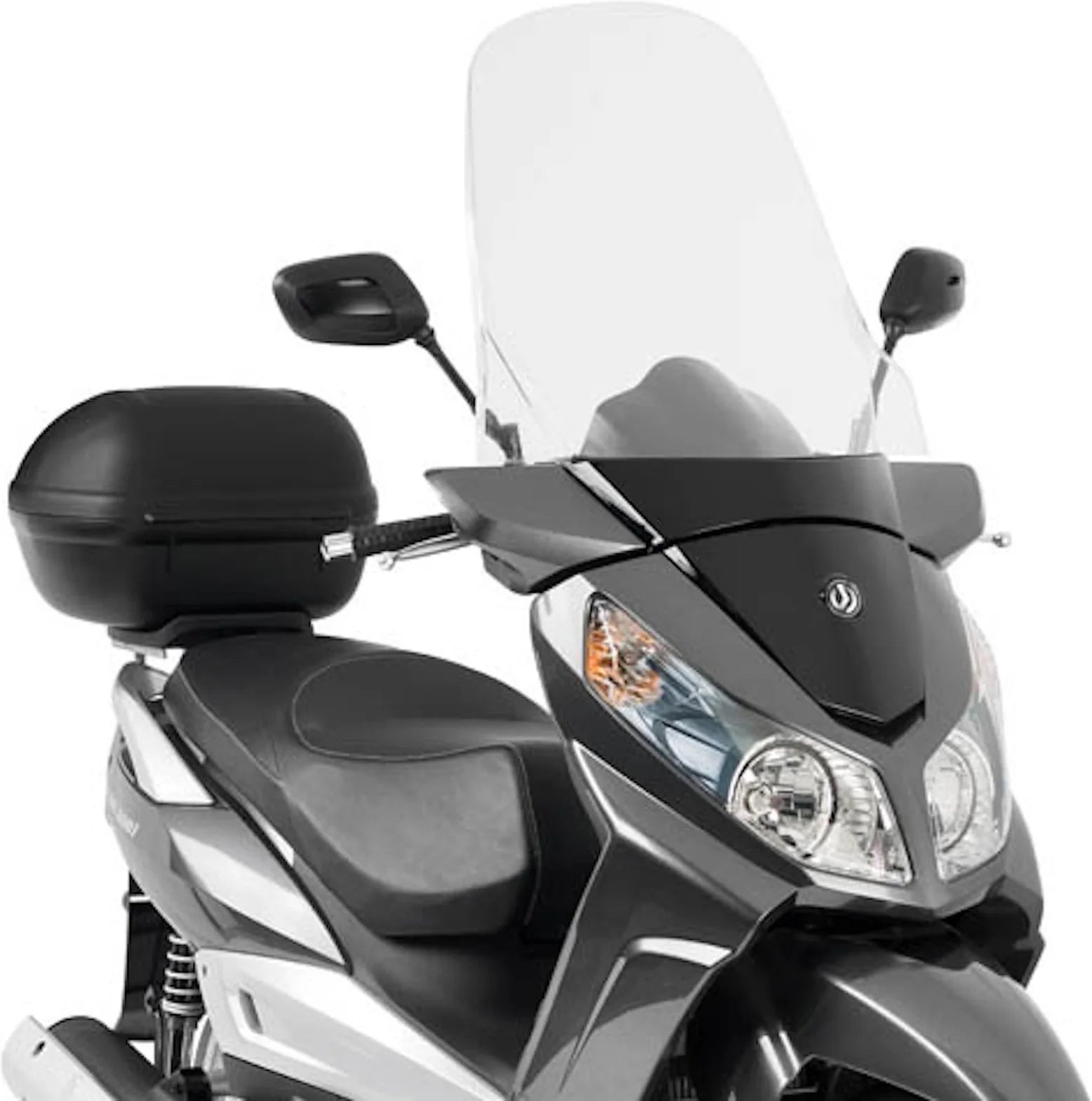 Windschild Transparent - Givi Kompatibel Mit Sym Citycom 300 (2008-2019)