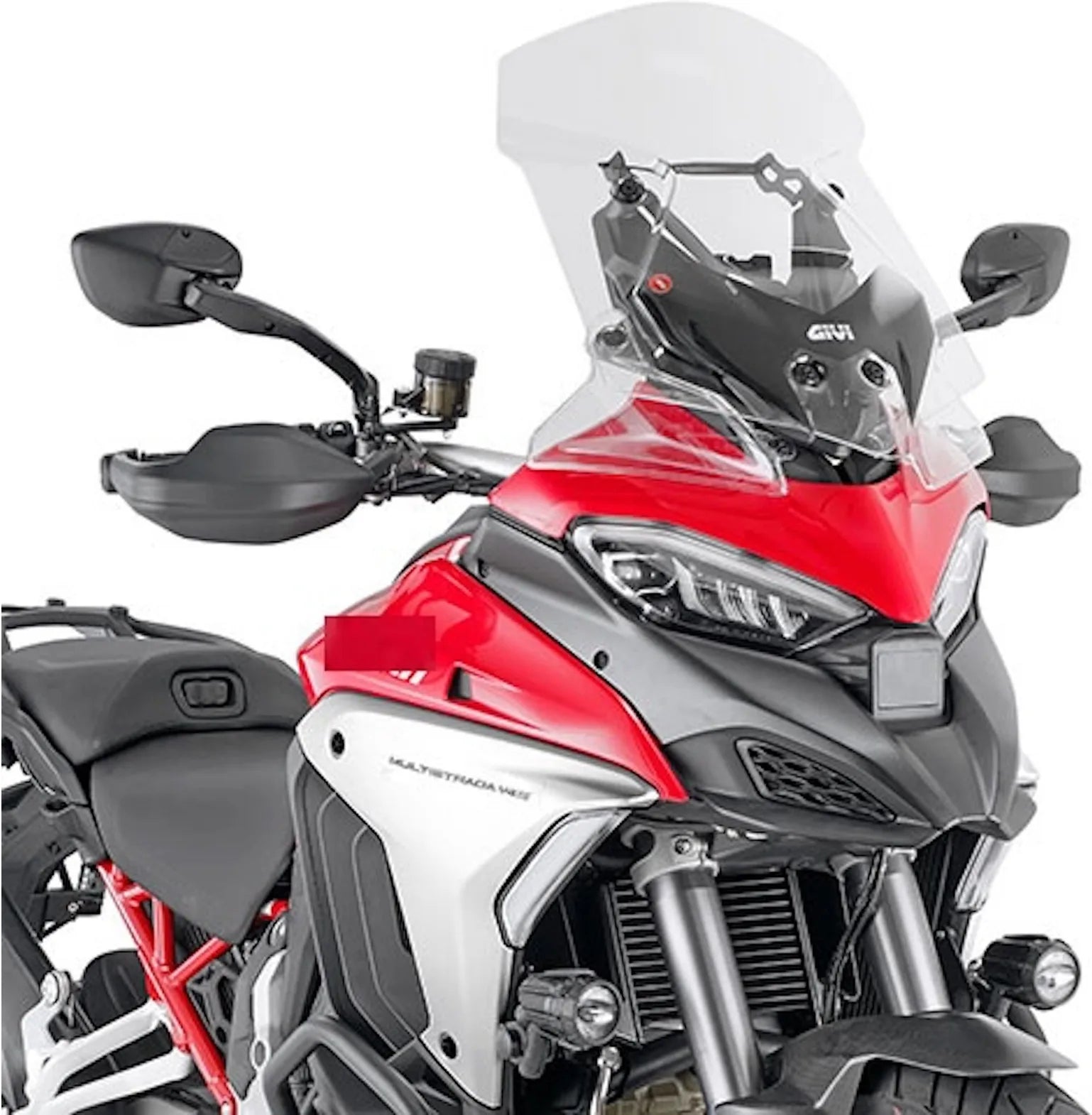 Windschild Transparent - Givi Kompatibel Mit Ducati Multistrada V4 - S (2021-2024)