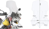 Windschild Transparent - Givi Kompatibel Mit Moto Guzzi V85 Tt (2019-2023)