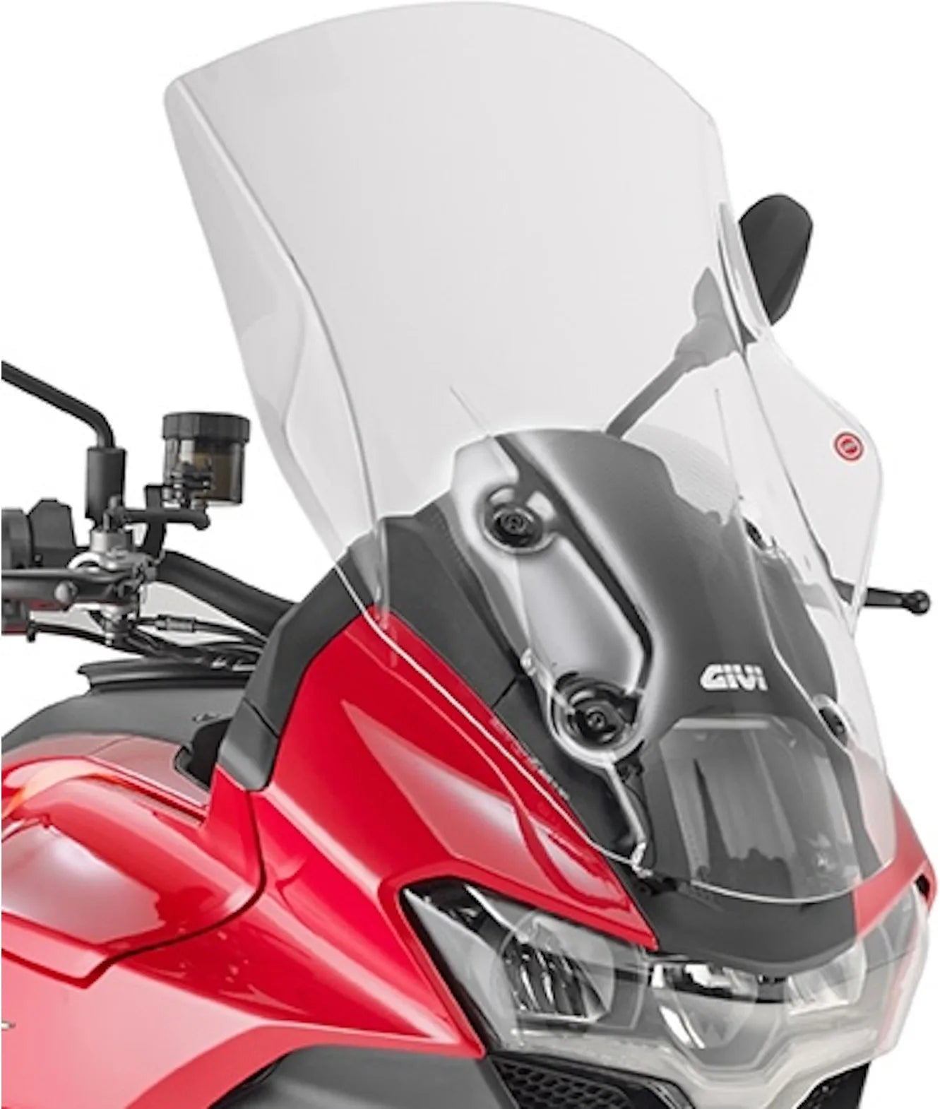 Windschild Transparent - Givi Kompatibel Mit Moto Guzzi V 100 Mandello 1000 (2022-2024)