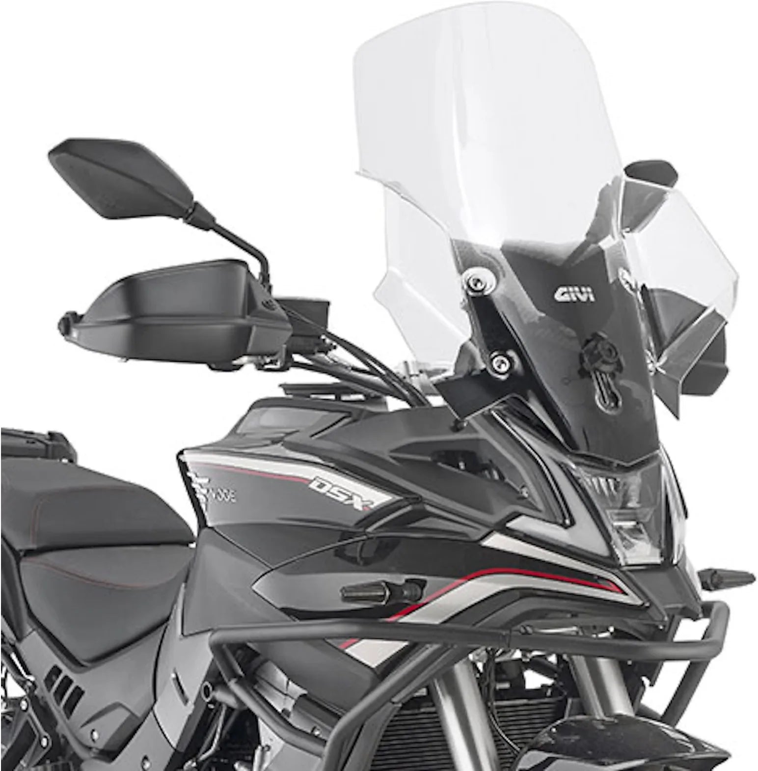 Windschild Transparent - Givi Kompatibel Mit Voge Valico 500 Ds (2020-2024)