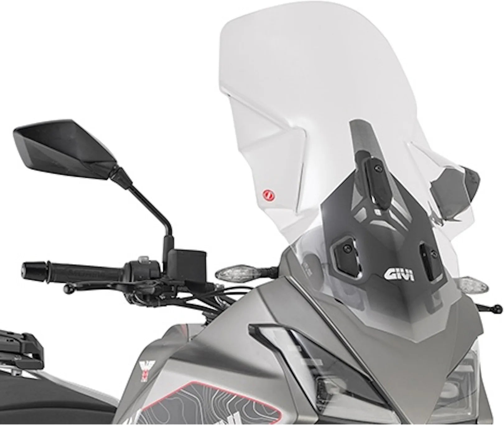 Windschild Transparent - Givi Kompatibel Mit Moto Morini X-Cape 649 (2021-2024)