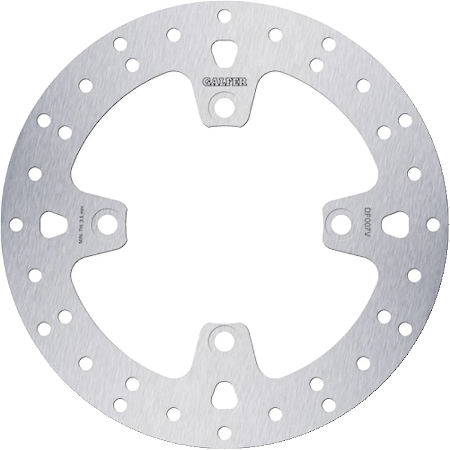 Bremsscheibe Hinten Starr Rund - Galfer Kompatibel Mit Cagiva Elefant 900 Ie (1991-1992)