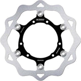 Front Floating Wave Brake Disc - Galfer Compatible With Hm Cre 500 X (2009)