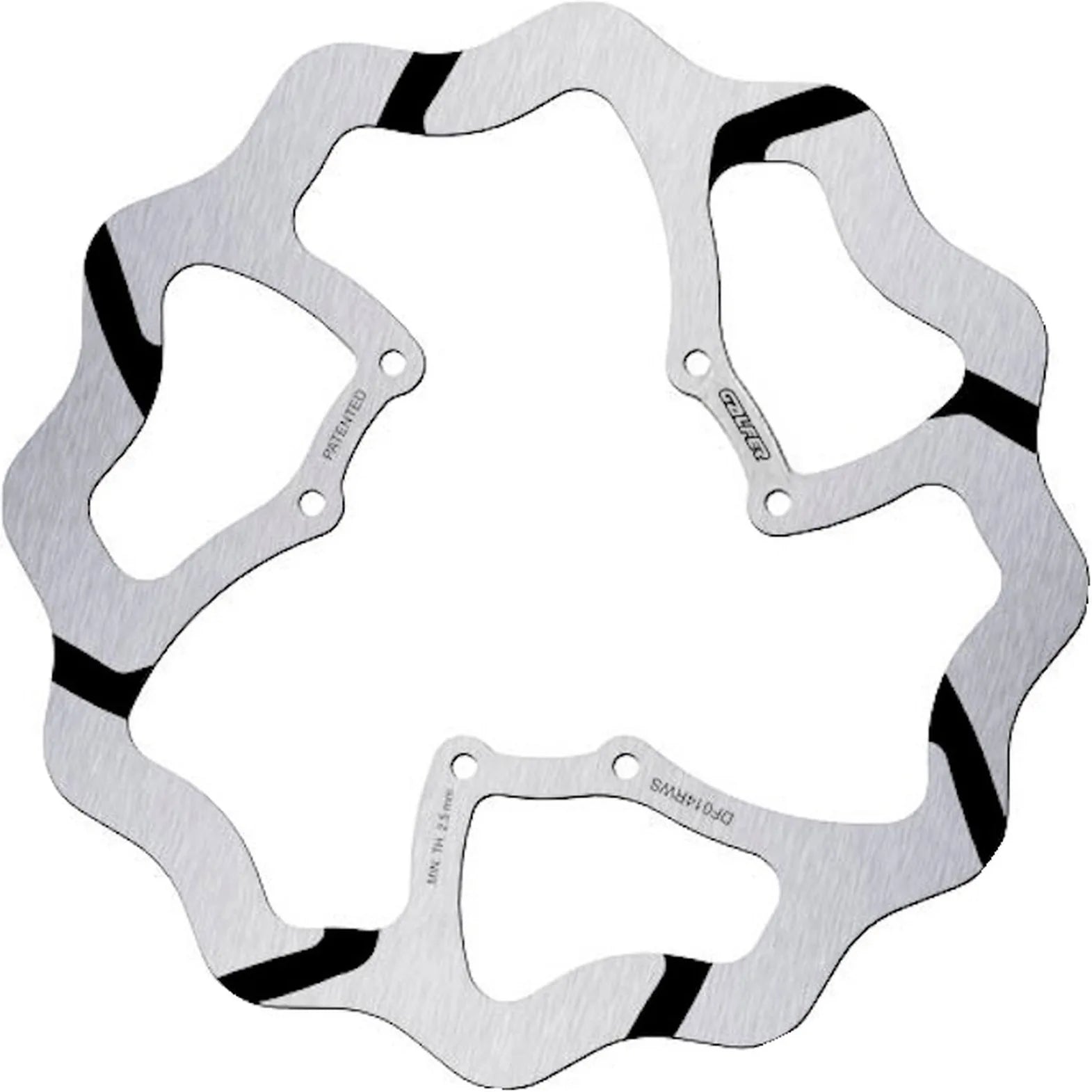 Front Fixed Oversized Grooved Wave Brake Disc - Galfer Compatible With Sur Ron Ultra Bee Road (2024)