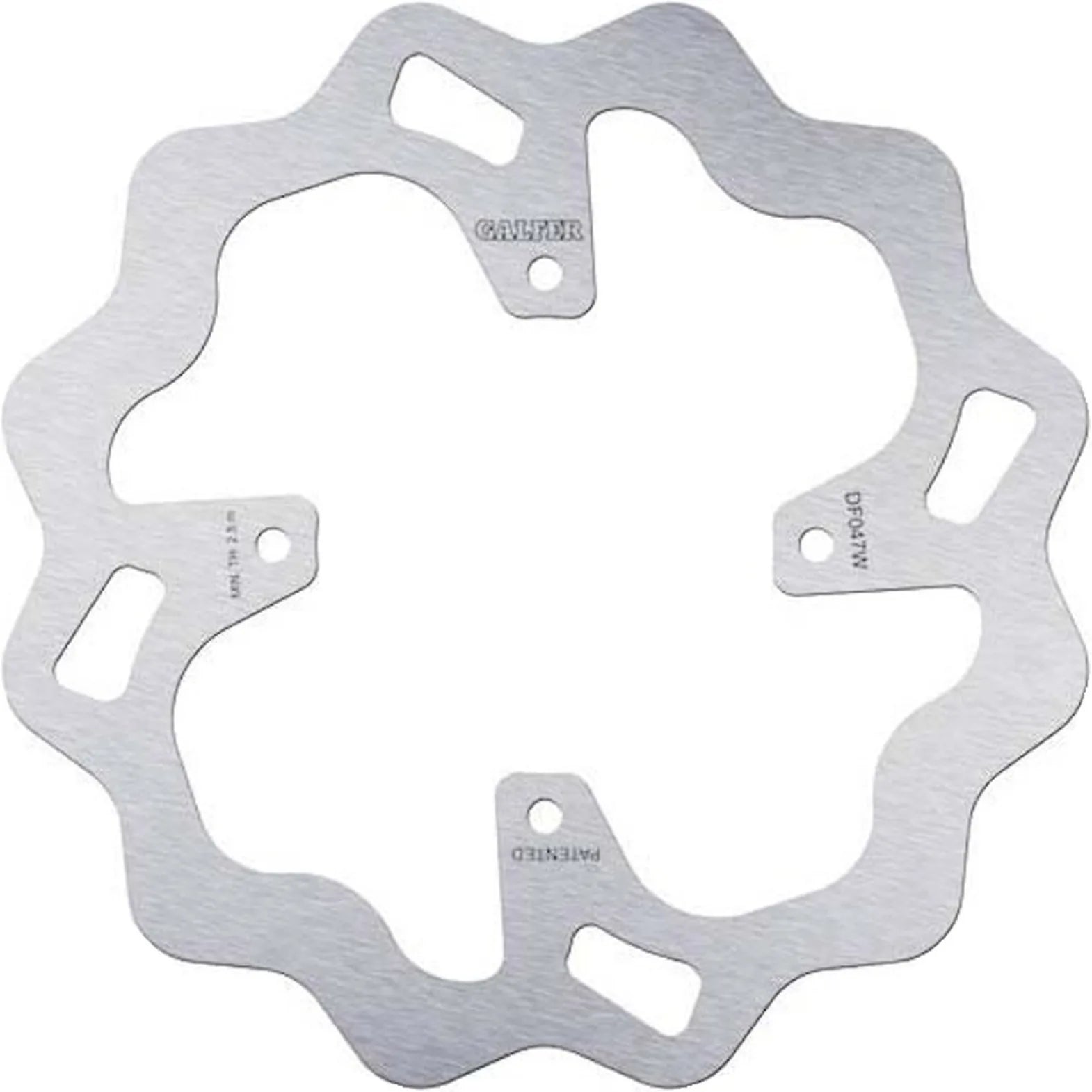 Bremsscheibe Hinten Starr Wave - Galfer Kompatibel Mit Hm Crf 150 R - R2 (2008)