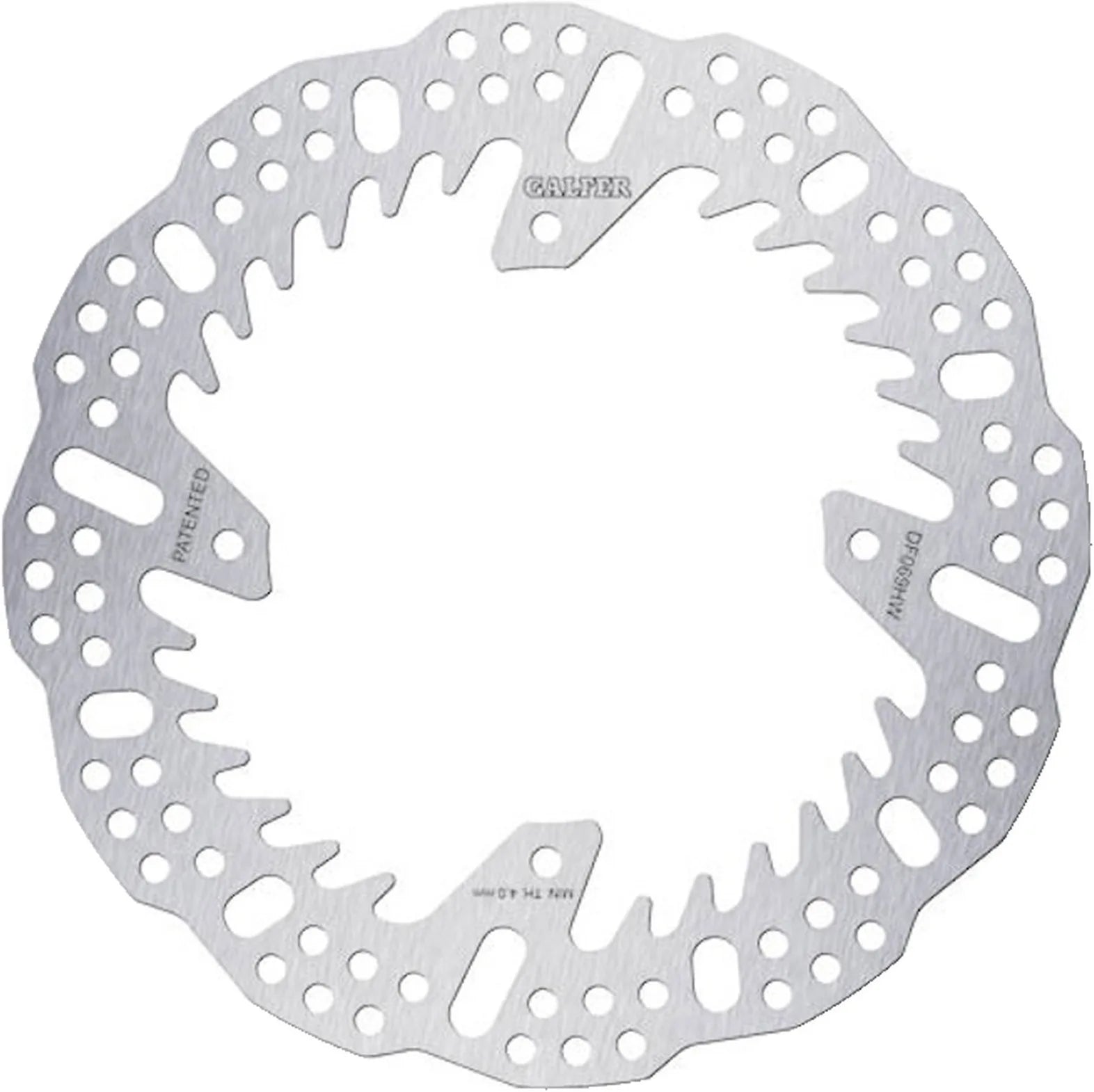 Bremsscheibe Hinten Starr Shark - Galfer Kompatibel Mit Hm Cre 300 X (2009)