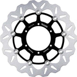 Front Floating Wave Brake Disc - Galfer Compatible With Honda Cbf 600 S Abs (2008)